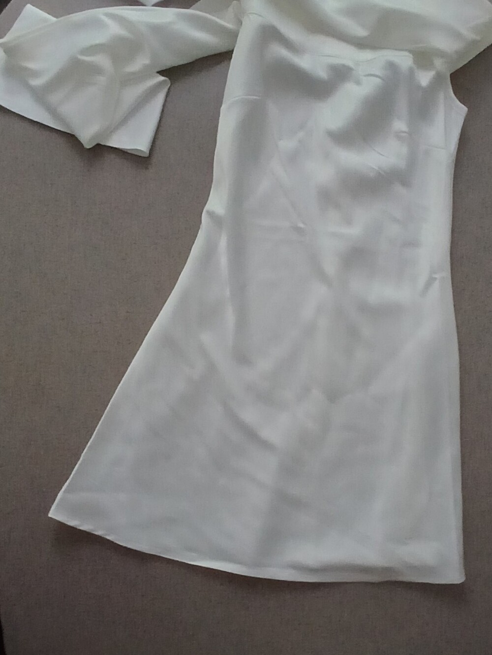 Peppermayo  Lumina Long Sleeve Mini Dress White Women's Size AU4/US 0 - Picture 12 of 16